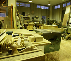 家具製作工場