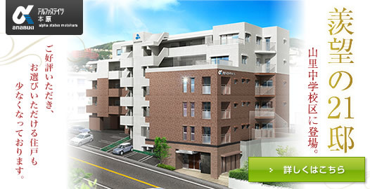羨望の21邸。山里中学校区に登場。