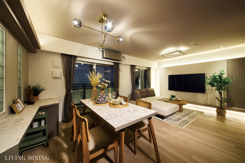 LIVING DINING