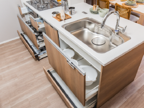 キッチンスライドキャビネット