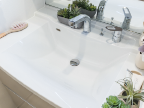 ボウル一体型カウンター