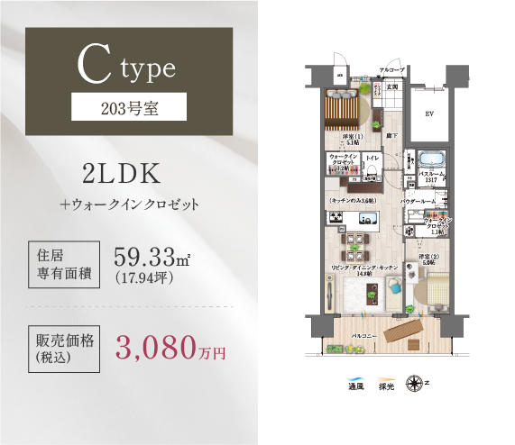Ctype203号室