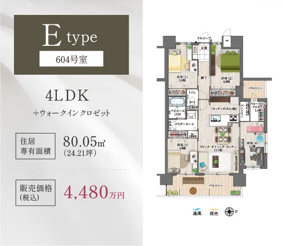 Etype604号室