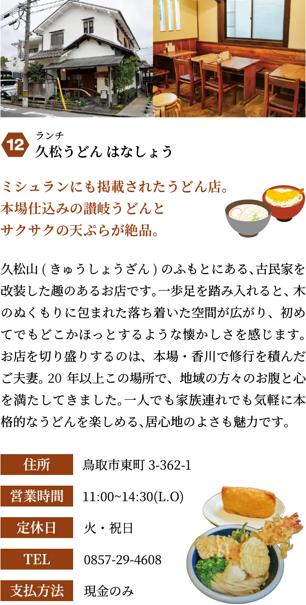 久松うどん はなしょう