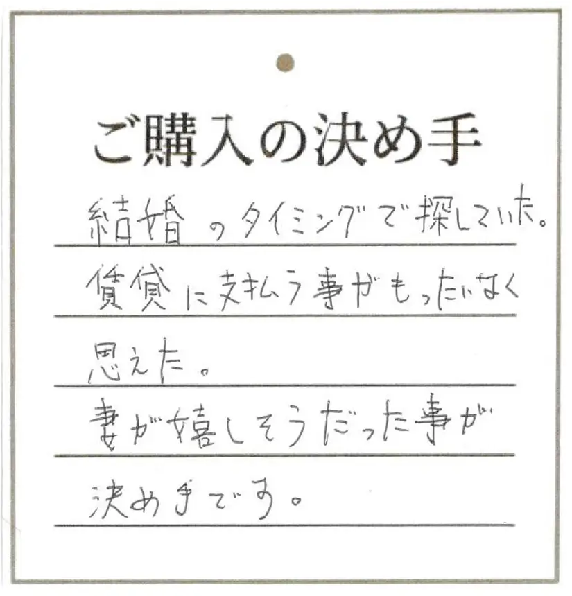 立地が良く、マンションの設備も整っていたからです。