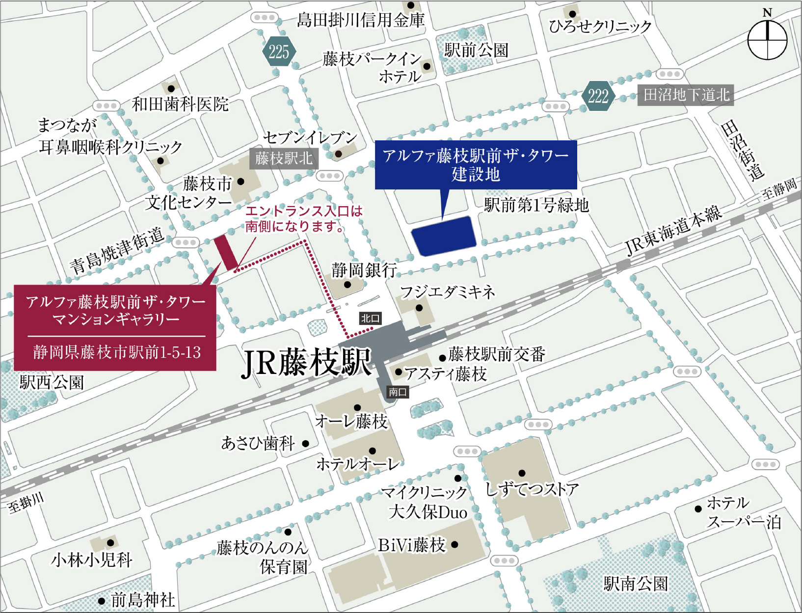 マンションギャラリー案内図