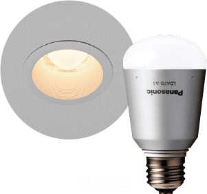 エコ仕様のLEDライト使用