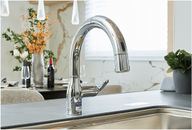 浄水機能付きハンドシャワー水栓