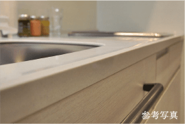 人造大理石カウンター