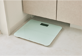 体重計収納スペース