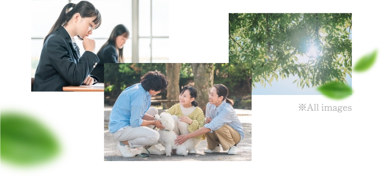 めぐる季節が、家族育む。