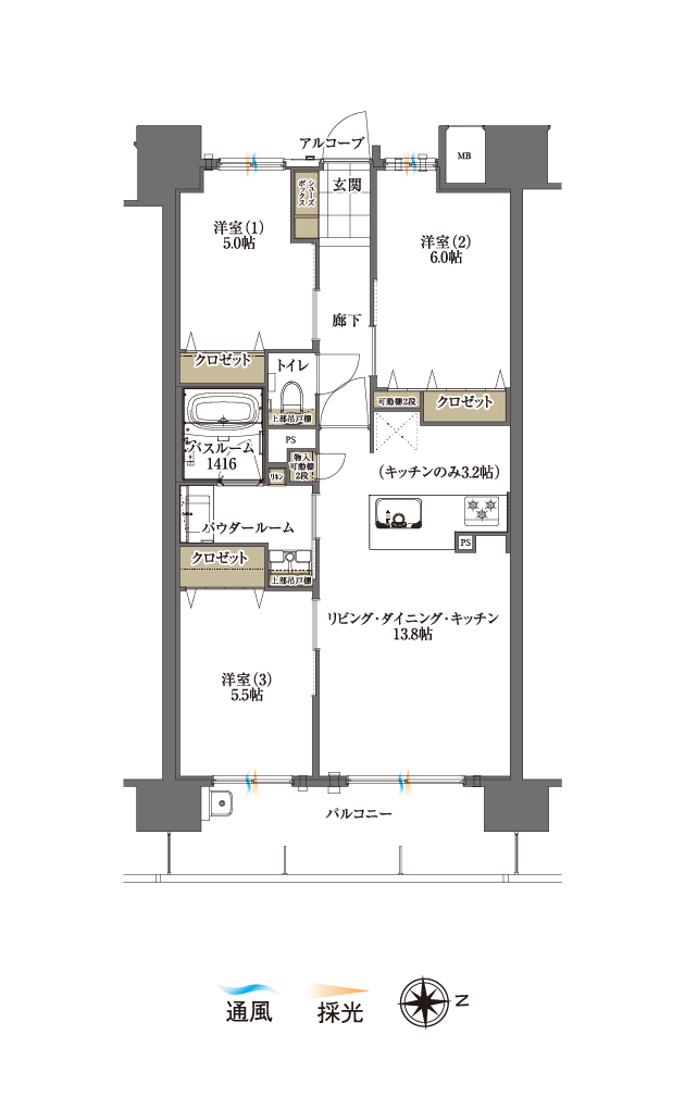 間取りBタイプ
