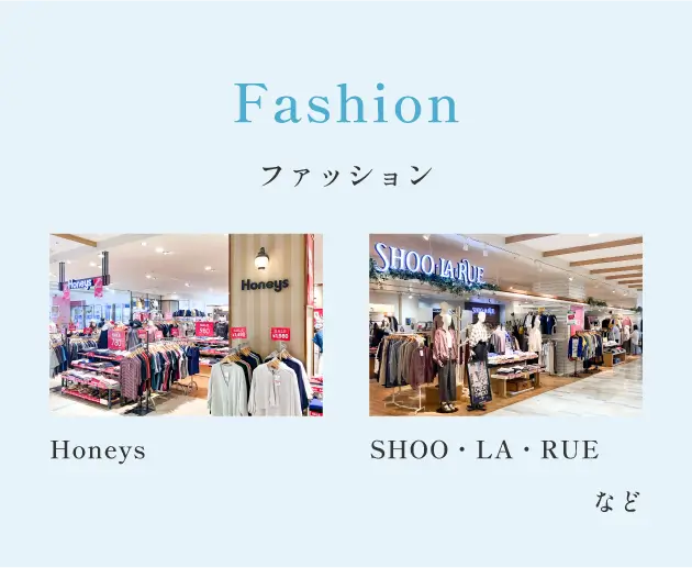 Fashion ファッション