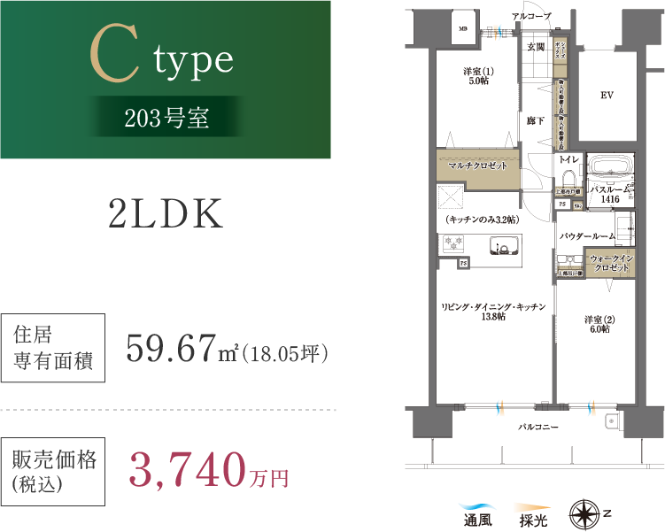 Ctype203号室