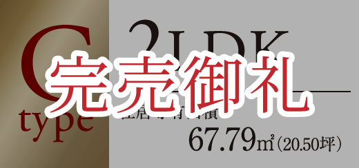 Cタイプ 完売御礼
