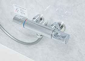 壁付サーモ水栓