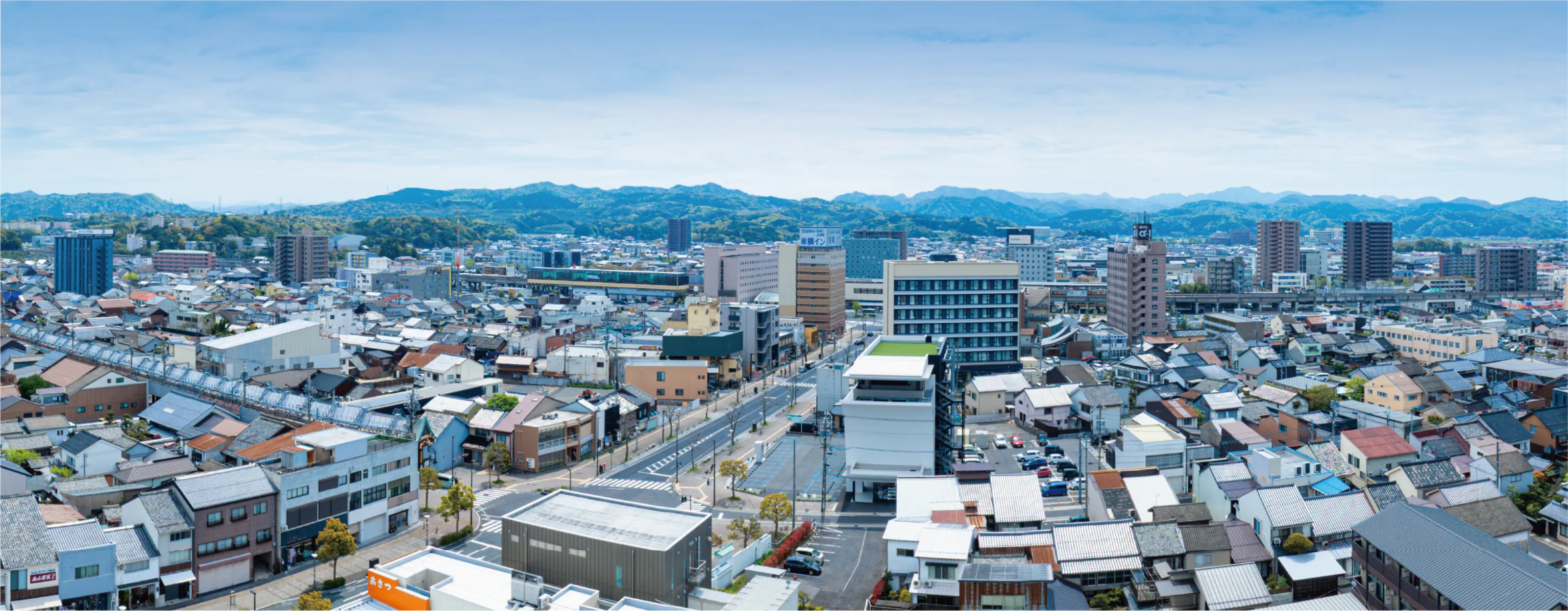 アルファステイツ今市中央通り 周辺航空写真