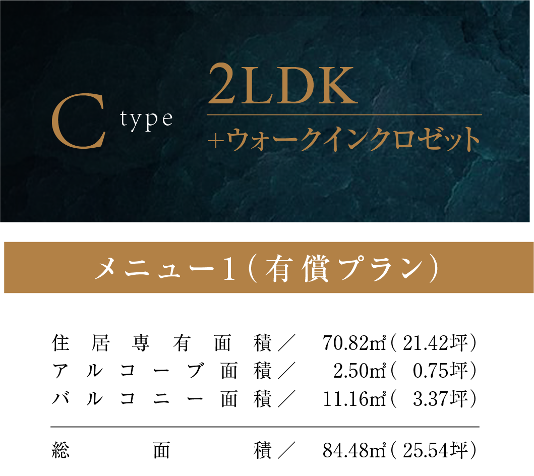 Cタイプ（メニュー1）
