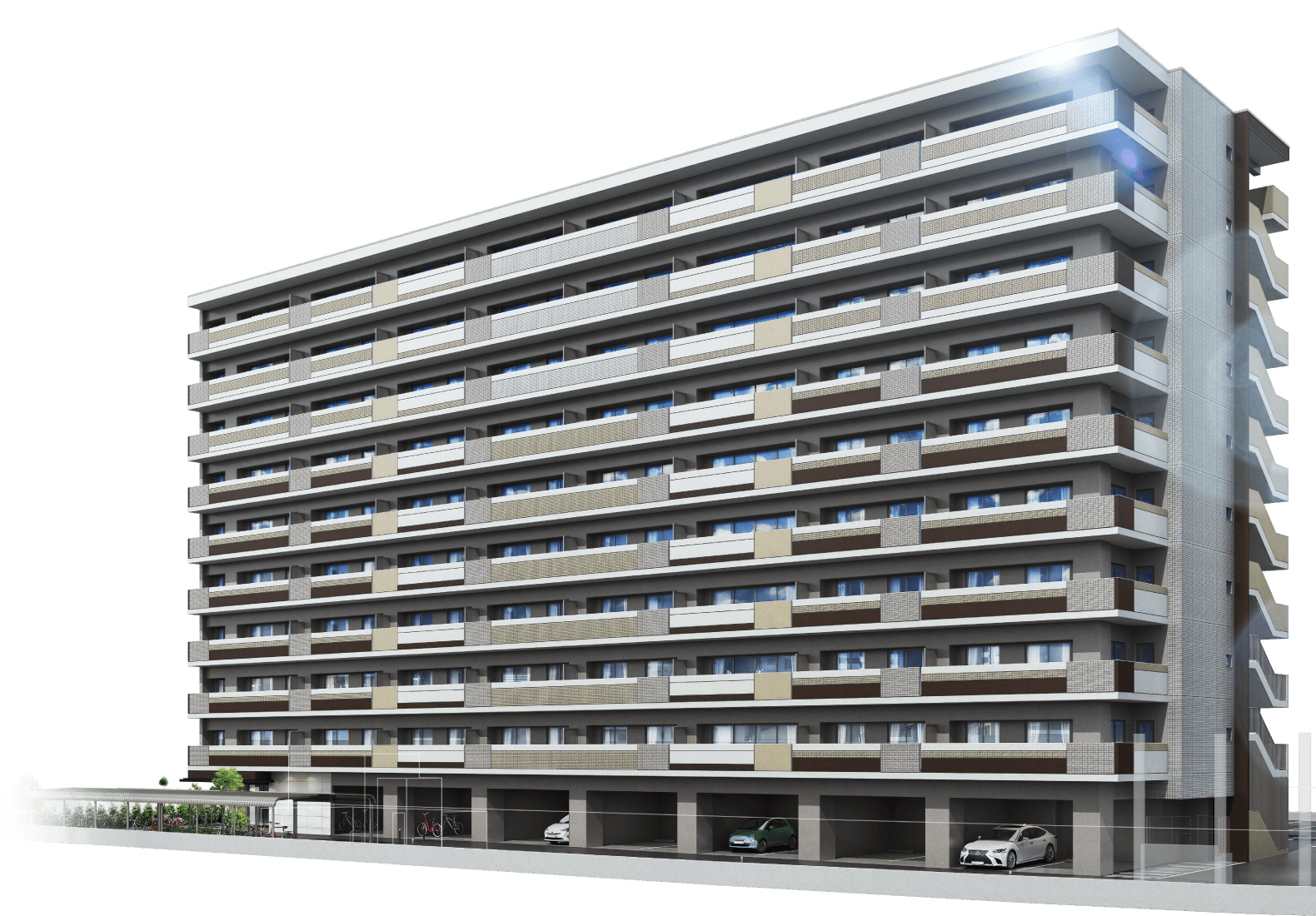 外観完成予想図