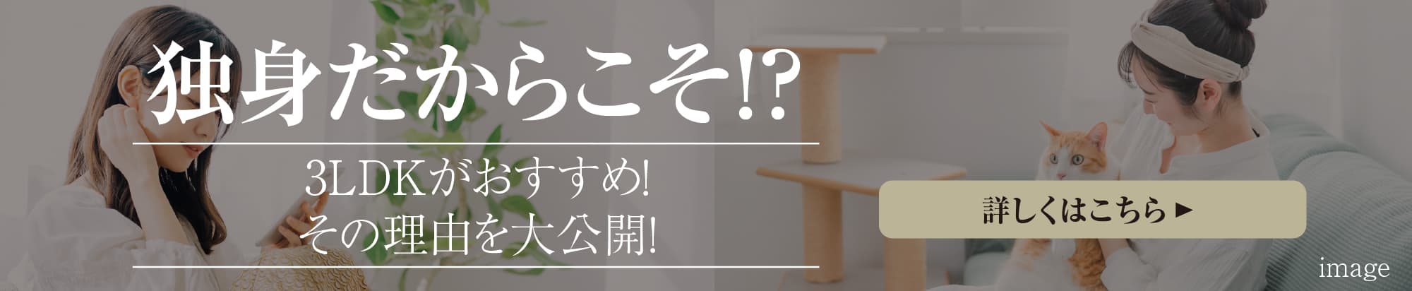 独身だからこそ！？3LDKがおすすめ！その理由を大公開！