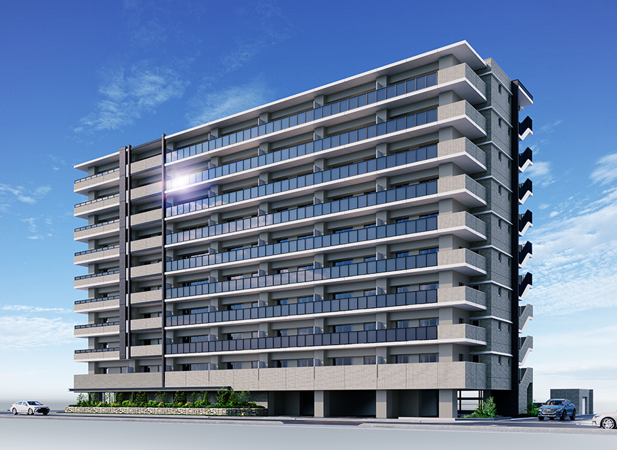 外観完成予想図