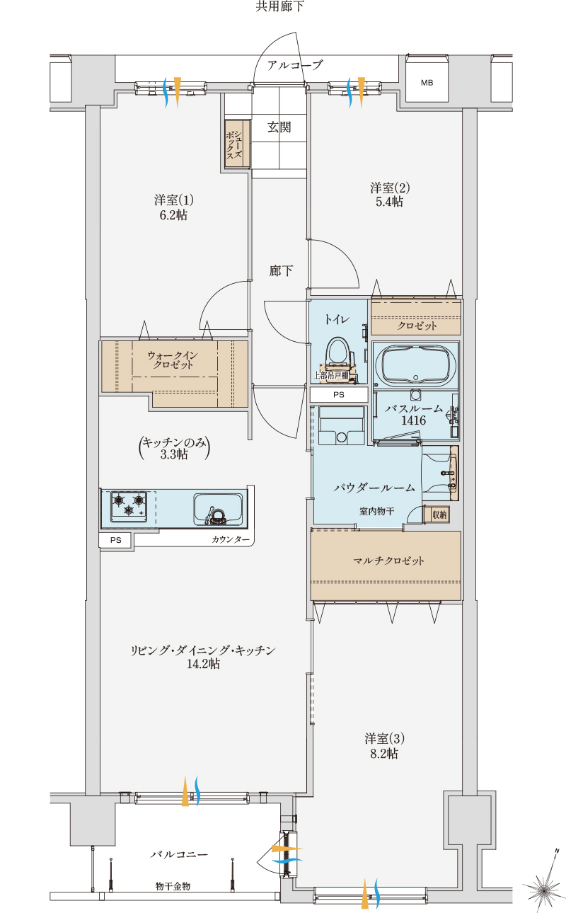 Ftype間取り