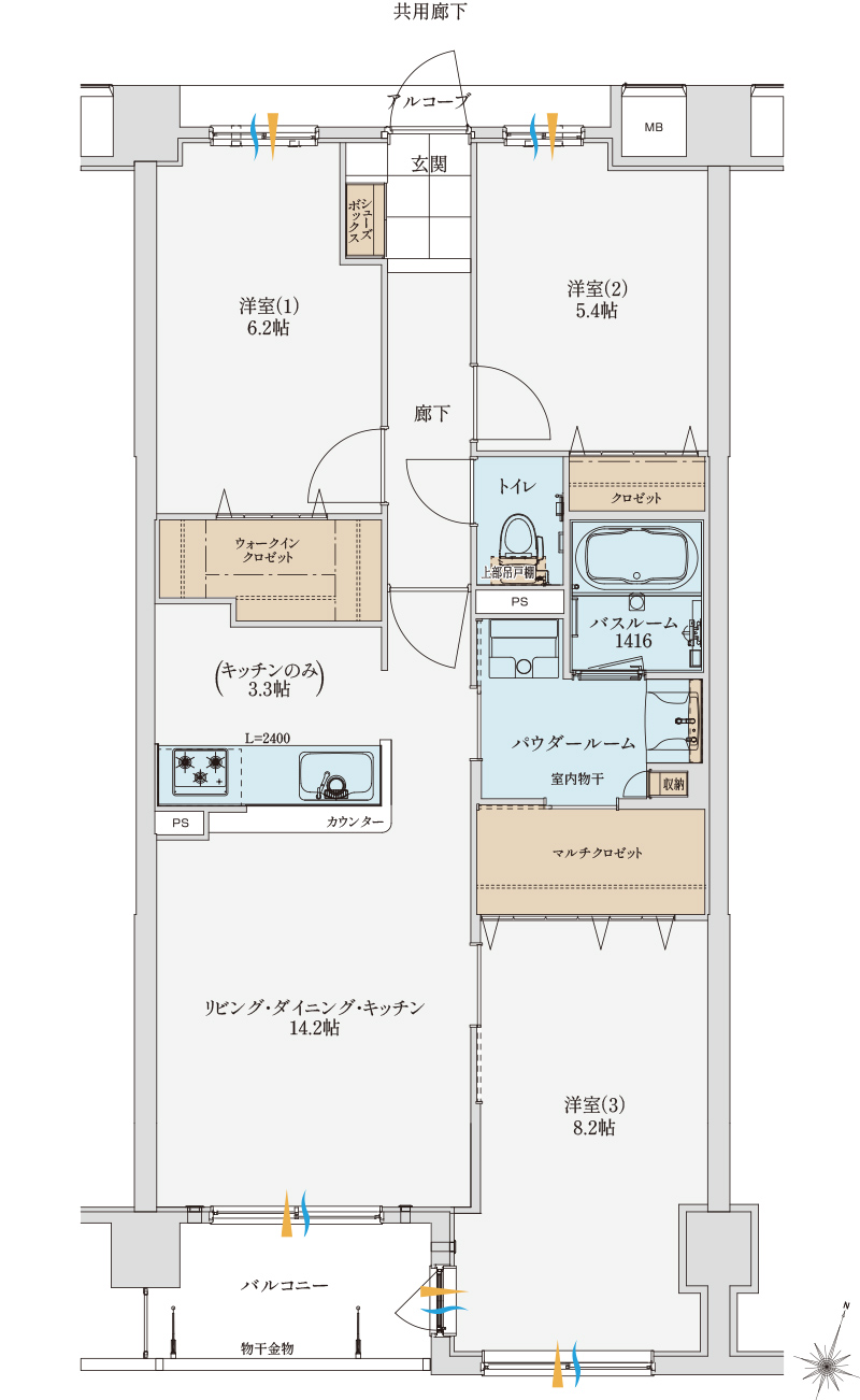 Itype間取り