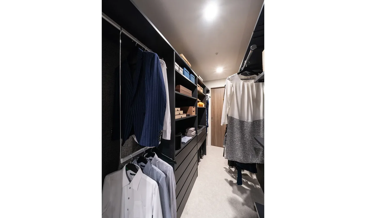 Walk-through Closet