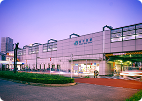 JR常磐線・つくばエクスプレス・東京メトロ日比谷線「南千住」駅
