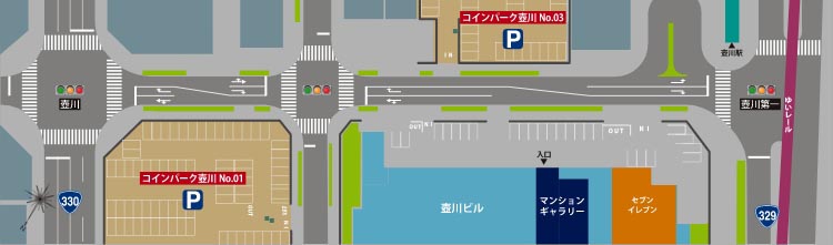 駐車場案内図