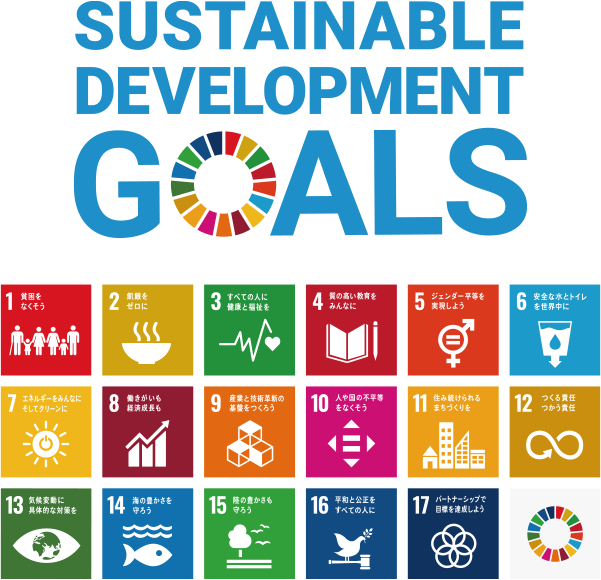 SUSTAINABLE DEVELOPMENT GOALS 17の目標