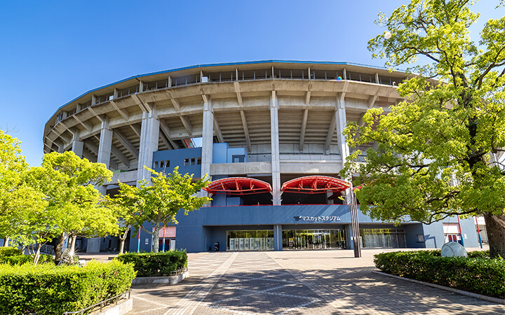 倉敷マスカットスタジアム（岡山県倉敷スポーツ公園野球場）/自転車8分（約1,500m）