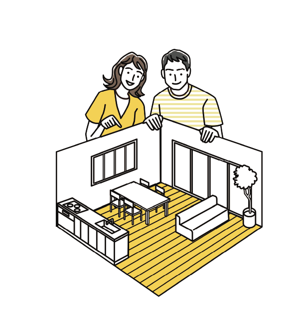 家族のイラスト