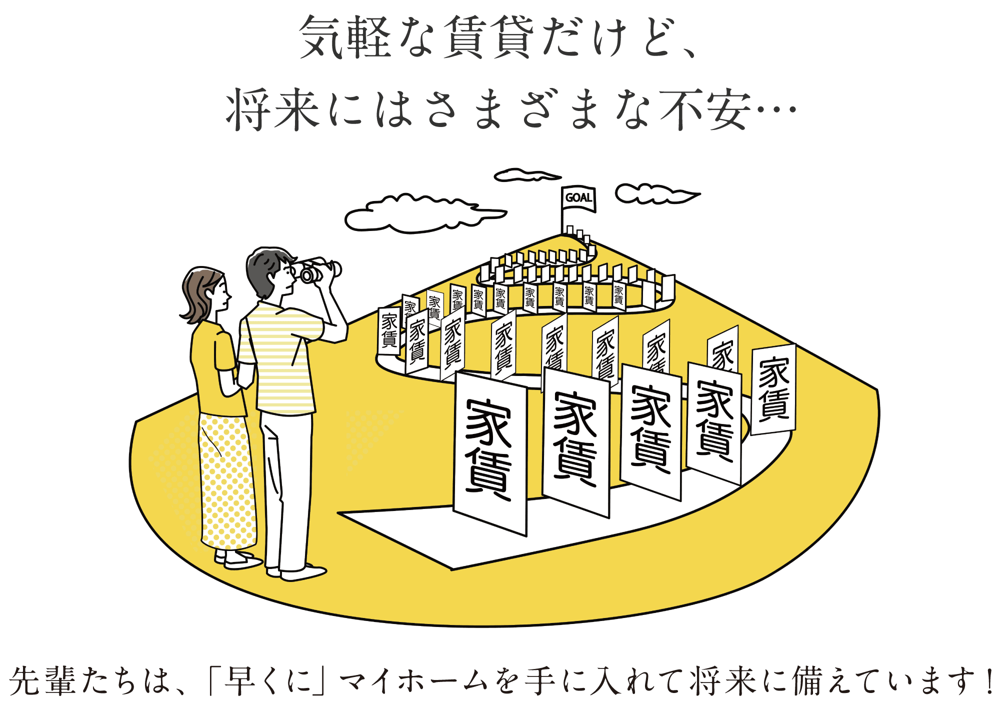 気軽な賃貸だけど、将来にはさまざまな不安…