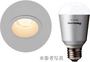 エコ仕様のLEDライト使用