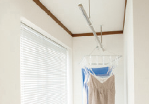 室内用物干金物ホスクリーン