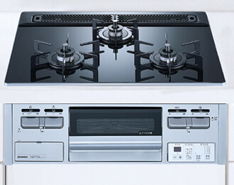 ガラストップコンロ