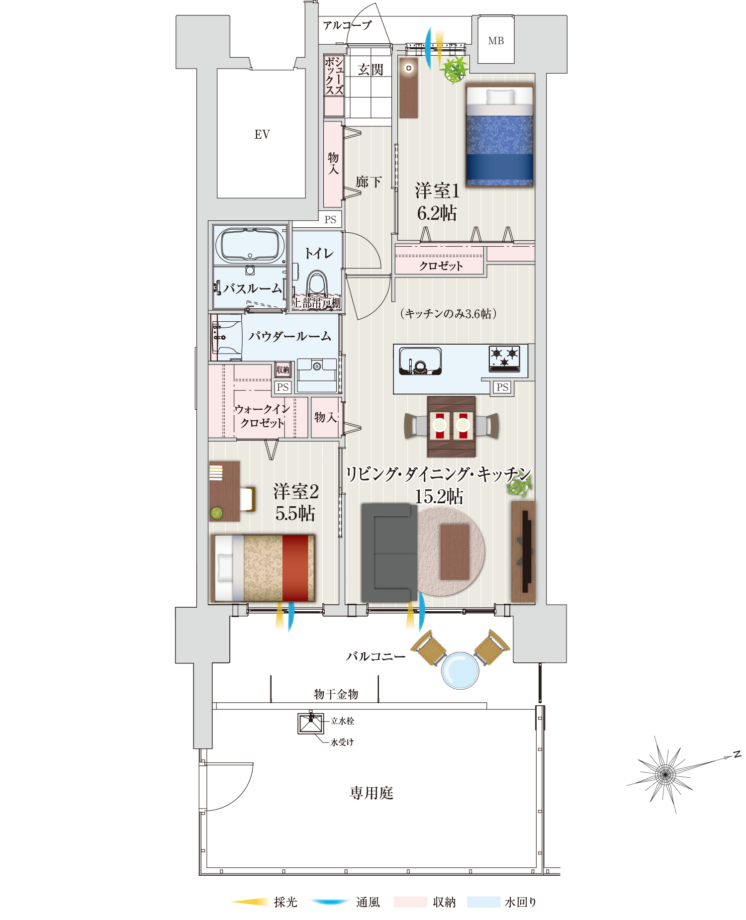 家具レイアウト図面