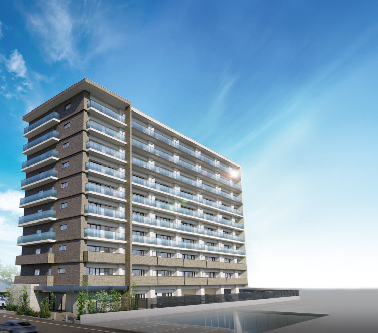 宇都宮市の文教エリアに、快適と寛ぎの全56邸誕生。