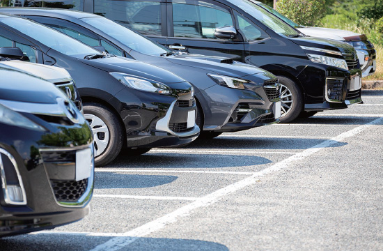 敷地内平置き駐車場