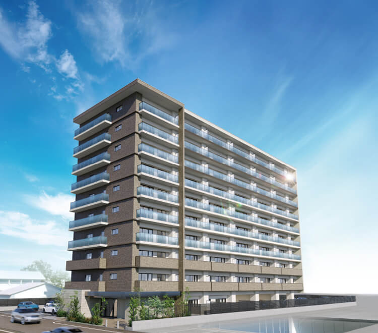 宇都宮市の文教エリアに、快適と寛ぎの全56邸誕生。