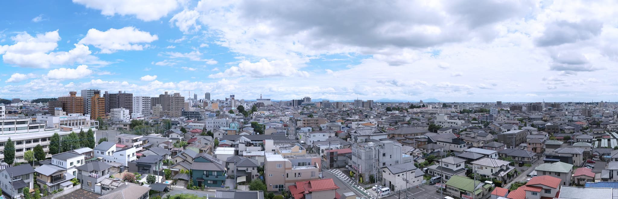 現地10階相当からの眺望