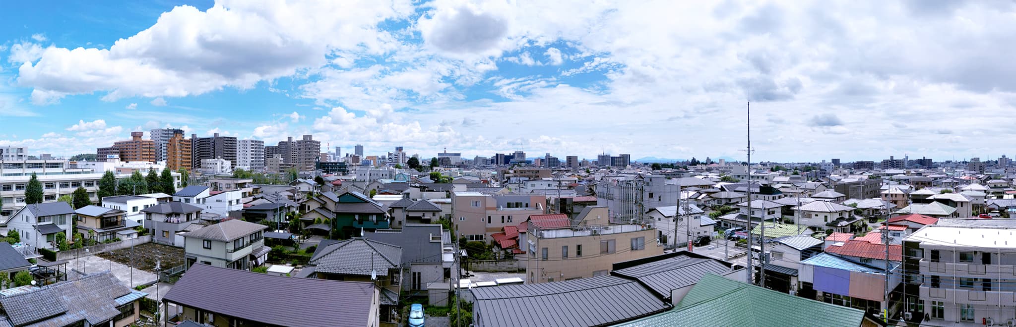 現地6階相当からの眺望
