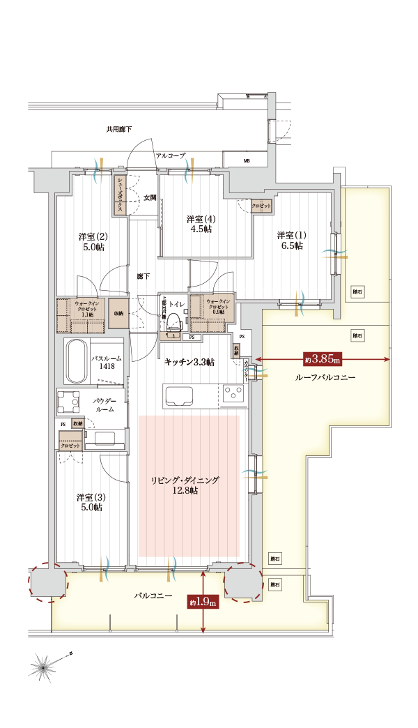 Lrtype 間取り図