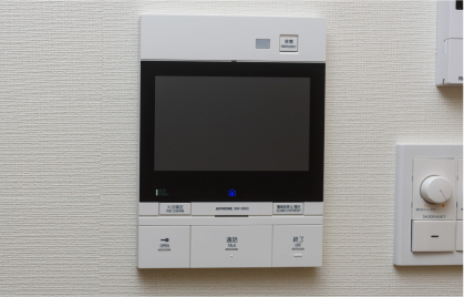 ハンズフリーテレビモニター付きインターホン