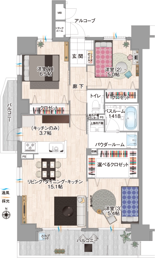 301号室
