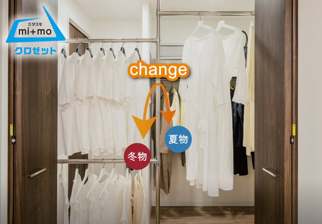 家事の負担を軽くする「ミタスモ」動線