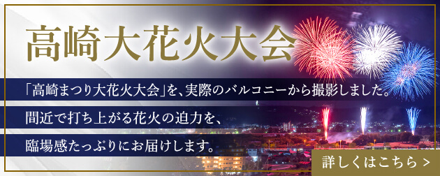 「高崎大花火大会動画」