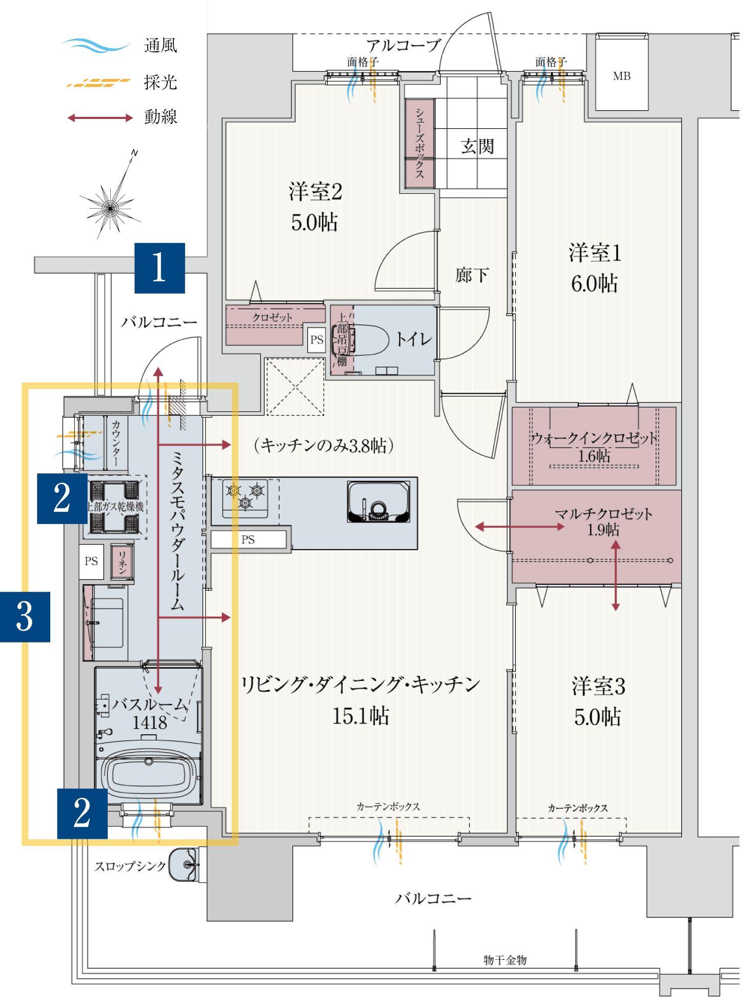 Aタイプ間取り図