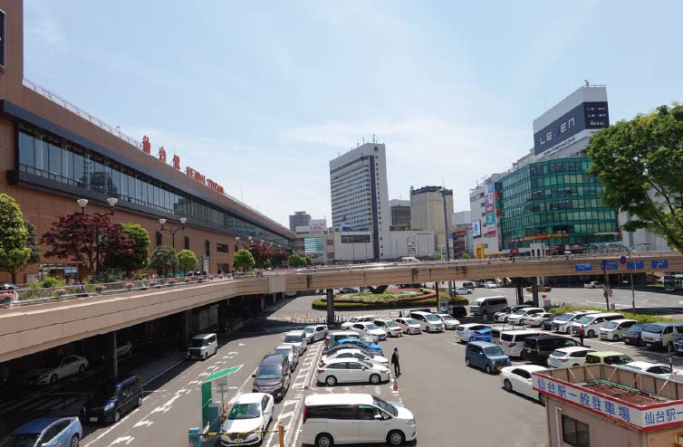 JR「仙台駅」（1駅／乗車時間4分）